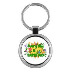 Earth Day Key Chains (round)  by Valentinaart