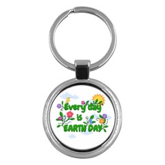 Earth Day Key Chains (round)  by Valentinaart