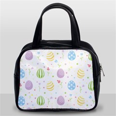 Easter Pattern Classic Handbags (2 Sides) by Valentinaart