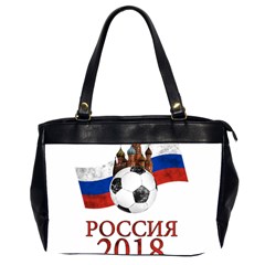 Russia Football World Cup Office Handbags (2 Sides)  by Valentinaart