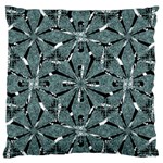 Modern Oriental Ornate Pattern Large Flano Cushion Case (Two Sides) Back