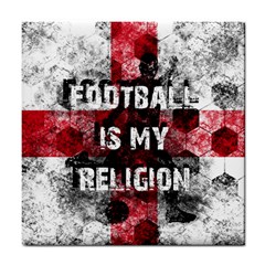 Football Is My Religion Tile Coasters by Valentinaart