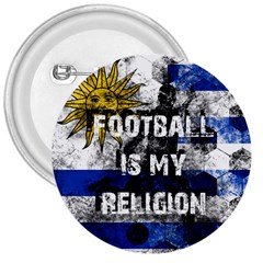 Football Is My Religion 3  Buttons by Valentinaart