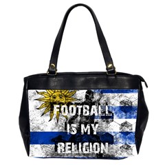 Football Is My Religion Office Handbags (2 Sides)  by Valentinaart