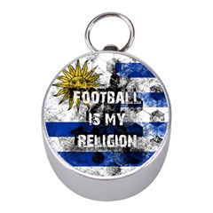 Football Is My Religion Mini Silver Compasses by Valentinaart