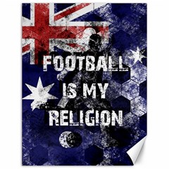 Football Is My Religion Canvas 12  X 16   by Valentinaart