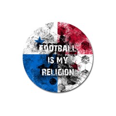 Football Is My Religion Magnet 3  (round) by Valentinaart