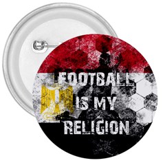 Football Is My Religion 3  Buttons by Valentinaart