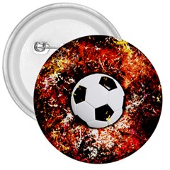 Football  3  Buttons by Valentinaart