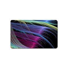 Abstract Satin Magnet (name Card) by Sapixe