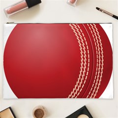 Cricket Ball Cosmetic Bag (xxl)  by Sapixe