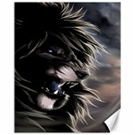 Angry Lion Digital Art Hd Canvas 11  x 14   10.95 x13.48  Canvas - 1