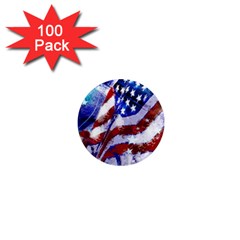 Flag Usa United States Of America Images Independence Day 1  Mini Magnets (100 Pack)  by Sapixe