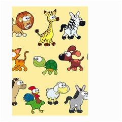 Group Of Animals Graphic Small Garden Flag (two Sides) by Sapixe