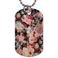 Japanese Ethnic Pattern Dog Tag (one Side) by Sapixe