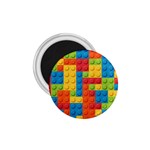 Lego Bricks Pattern 1.75  Magnets Front