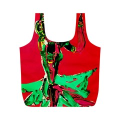 Dscf1545 - Spanish Dancer Full Print Recycle Bags (m)  by bestdesignintheworld