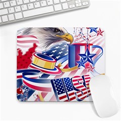 United States Of America Usa  Images Independence Day Large Mousepads by Sapixe