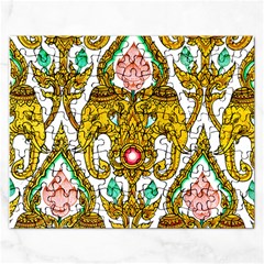 Traditional Thai Style Painting Rectangular Jigsaw Puzzl by Sapixe