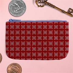 Christmas Paper Wrapping Paper Large Coin Purse by Sapixe