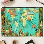 VINTAGE MAP-1 Cosmetic Bag (XXXL)  Front