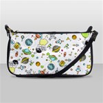 Space Pattern Shoulder Clutch Bags Front