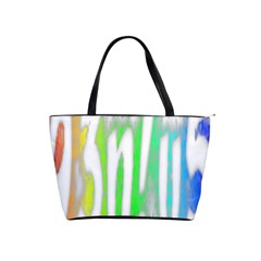 Genius Funny Typography Bright Rainbow Colors Shoulder Handbags by yoursparklingshop