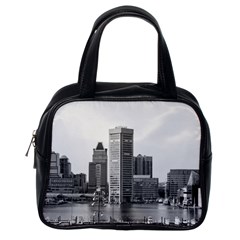 Architecture City Skyscraper Classic Handbags (one Side) by Simbadda