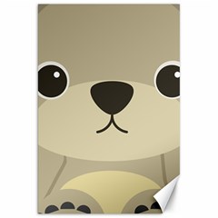 Animal Bear Cartoon Children Kids Canvas 20  X 30   by Simbadda