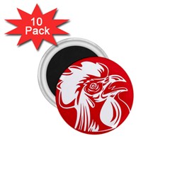 Cock Logo Emblem Symbol France 1 75  Magnets (10 Pack)  by Simbadda