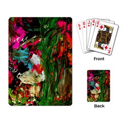 Sunset In A Mountains 1 Playing Card by bestdesignintheworld