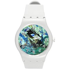 June Gloom 5 Round Plastic Sport Watch (m) by bestdesignintheworld