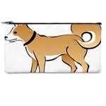 Dog Brown Pet Animal Tail Eskimo Pencil Cases Front