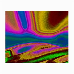 Colorful Waves Small Glasses Cloth (2-side) by LoolyElzayat