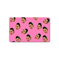 Crying Kim Kardashian Magnet (name Card) by Valentinaart