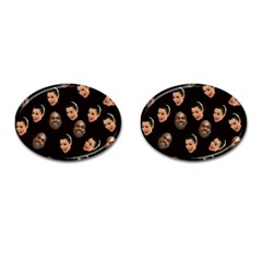 Crying Kim Kardashian Cufflinks (oval) by Valentinaart