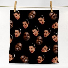 Crying Kim Kardashian Face Towel by Valentinaart