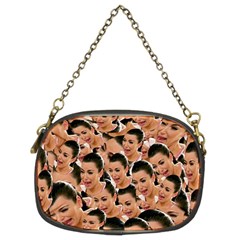 Crying Kim Kardashian Chain Purses (two Sides)  by Valentinaart