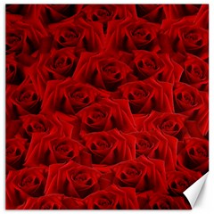 Romantic Red Rose Canvas 20  X 20   by LoolyElzayat