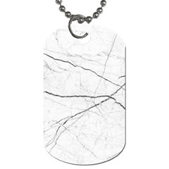 White Background Pattern Tile Dog Tag (one Side) by Sapixe