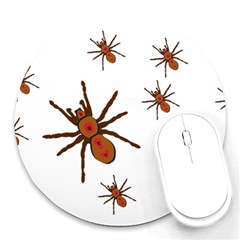 Nature Insect Natural Wildlife Round Mousepads by Sapixe