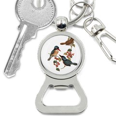 Bird Birds Branch Flowers Vintage Bottle Opener Key Chains by Sapixe