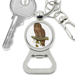 Bird Owl Animal Vintage Isolated Bottle Opener Key Chains by Sapixe