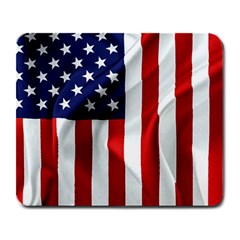 American Usa Flag Vertical Large Mousepads by FunnyCow