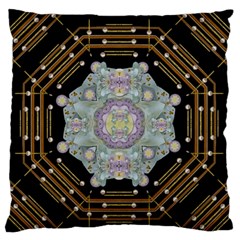 Butterflies And Flowers A In Romantic Universe Standard Flano Cushion Case (one Side) by pepitasart