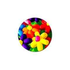 Toy Balloon Flowers Golf Ball Marker by FunnyCow