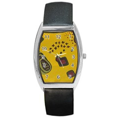 Hairdryer Easter Egg Barrel Style Metal Watch by snowwhitegirl