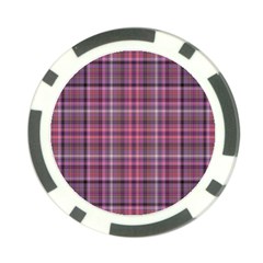 Pink Plaid Poker Chip Card Guard (10 Pack) by snowwhitegirl