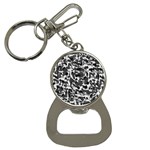 Grey Camo Bottle Opener Key Chains Front