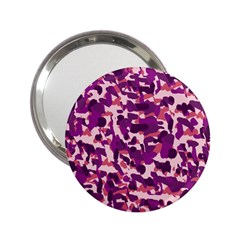 Pink Camo 2 25  Handbag Mirrors by snowwhitegirl